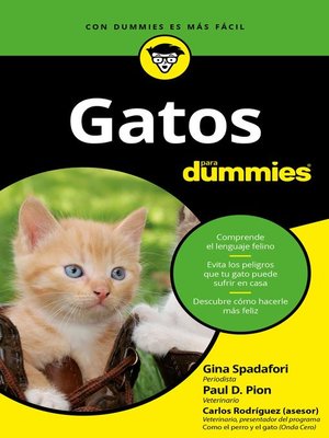 cover image of Gatos para Dummies